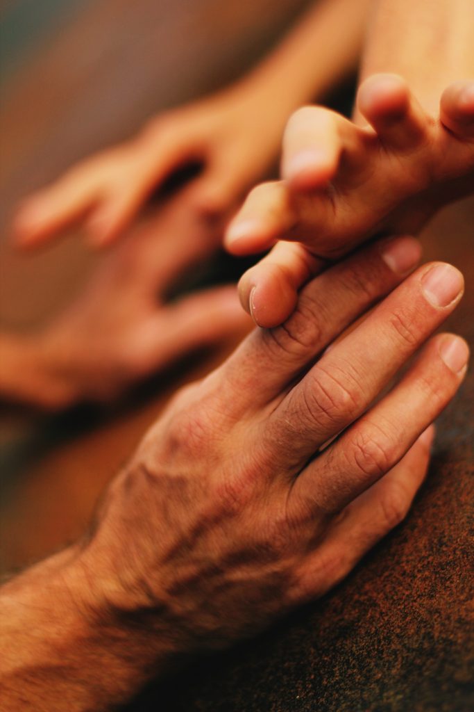 Hands touch Groningen Netherlands Tantra Self-development Spirituality
